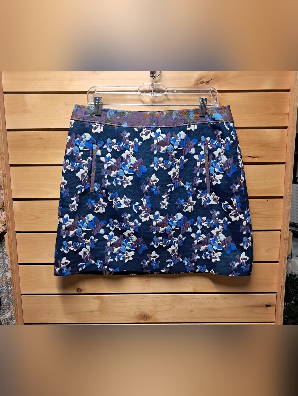 Anthropologie Maeve Cardana Floral Mini Skirt Size 12